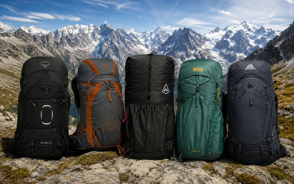 Best hiking backpacks for long-distance treks on a mountain trail.